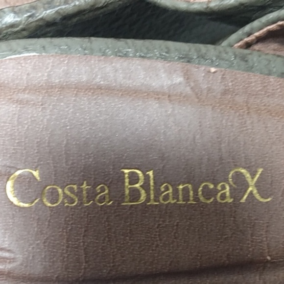 Costa Blanca X sandals size 7.5 brown - Picture 7 of 9